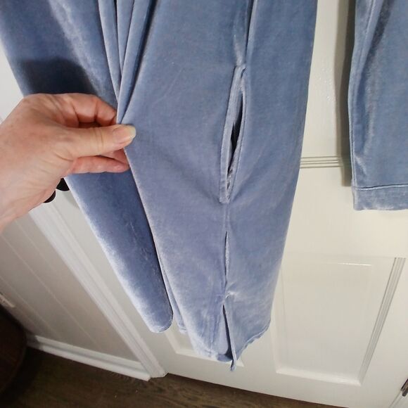 One World Women's Long Sleeve Tunic Dress Top, Light Blue, Size S. - Picture 11 of 16